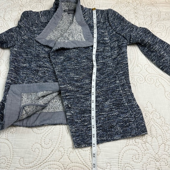 Vince blue tweed blazer/jacket - Picture 6 of 9